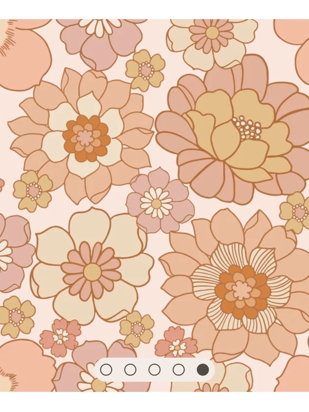 Toki Mat Cover Blooms 40 x 40 - Picture 3 of 4